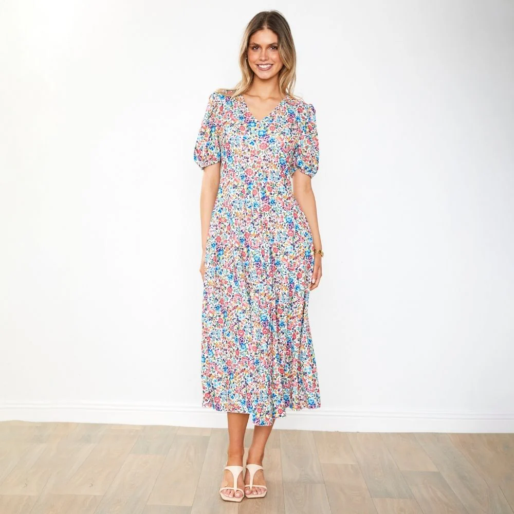 Flora Dress (Pink Rose) - Image 12