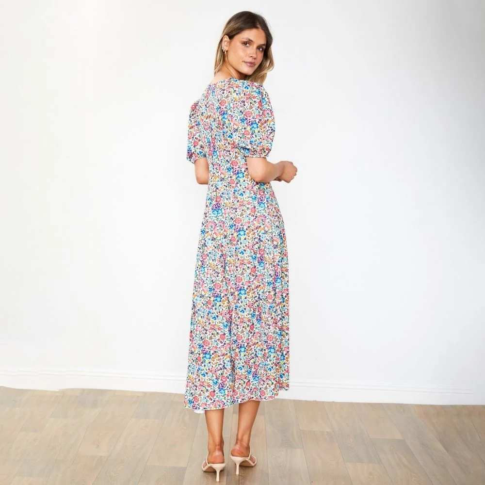 Flora Dress (Pink Rose) - Image 13