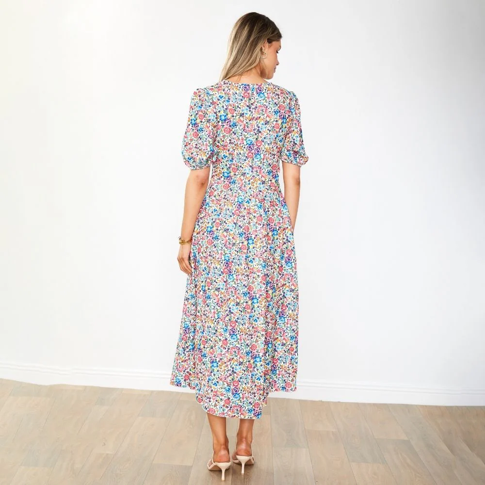 Flora Dress (Pink Rose) - Image 14