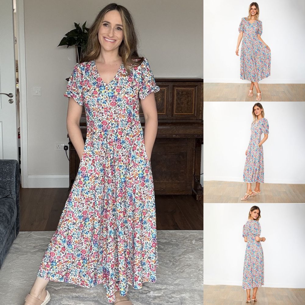 Flora Dress (Pink Rose) - Image 5