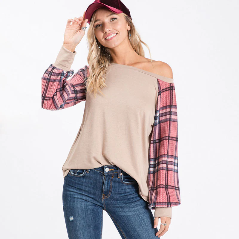 FLORAL CONTRAST TOP - Image 6