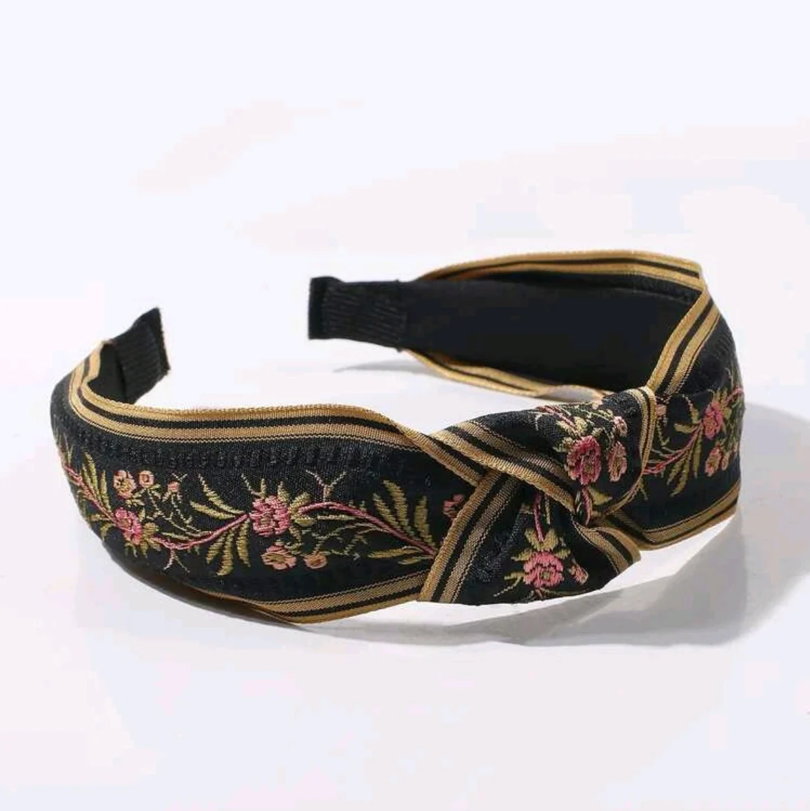 Floral Embroidery Hairband - Image 6