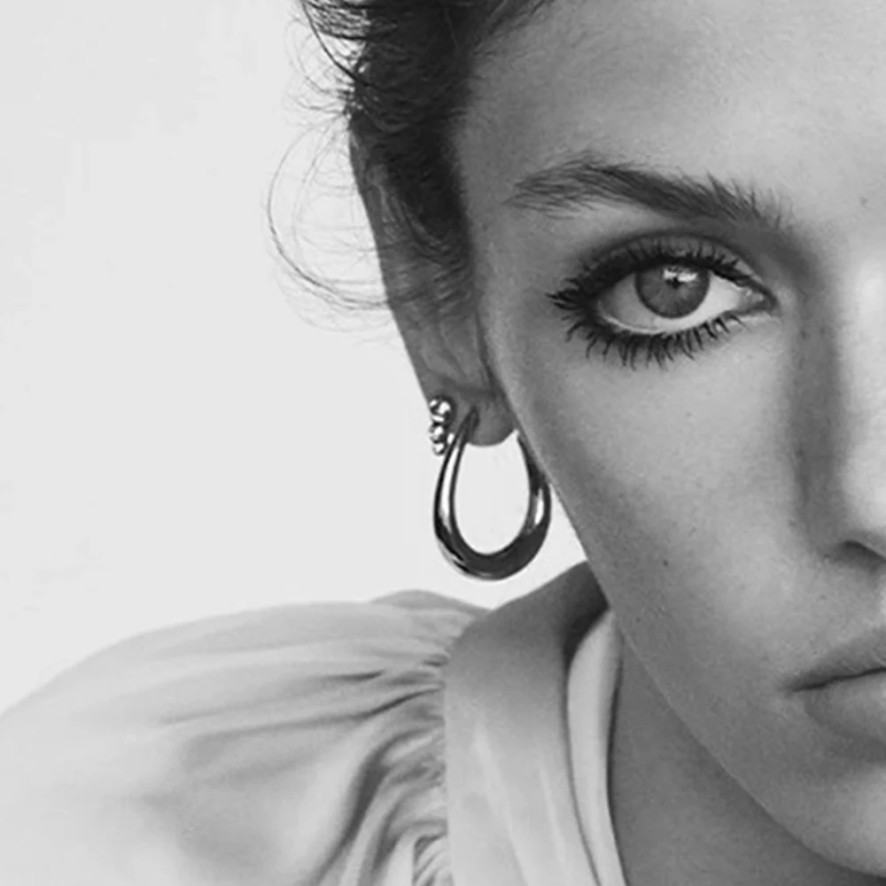 Frankie Earring (Silver) - Image 3