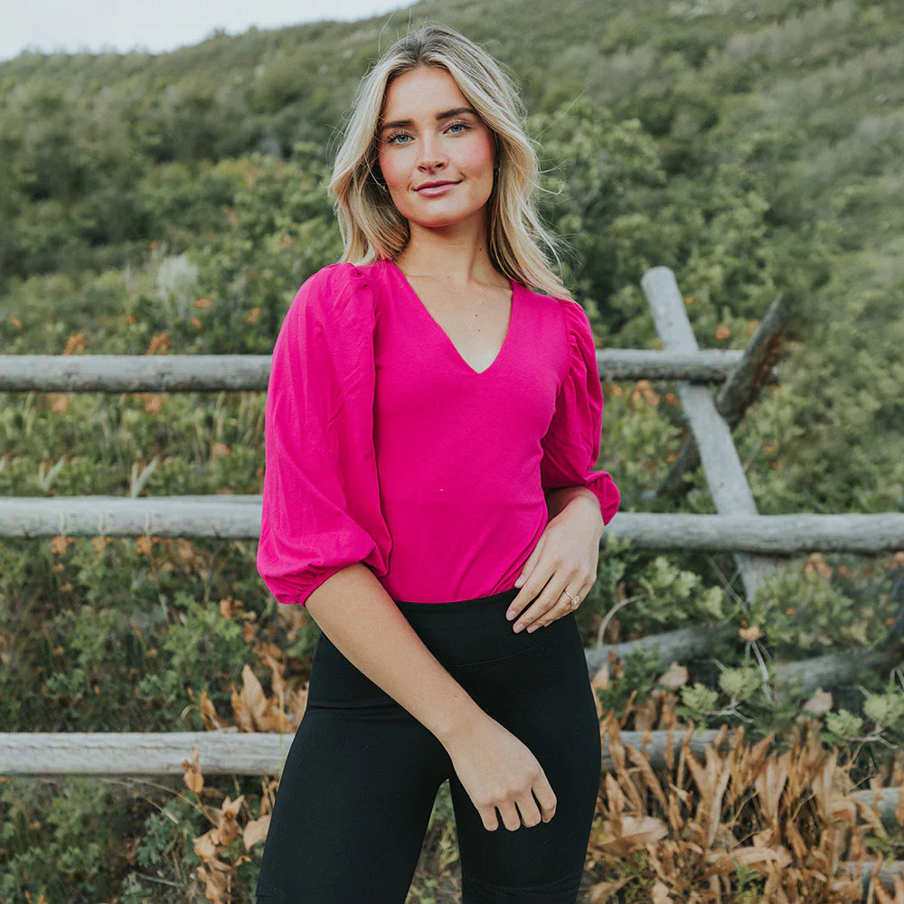 Georgie Bodysuit (Fuschia) - Image 11