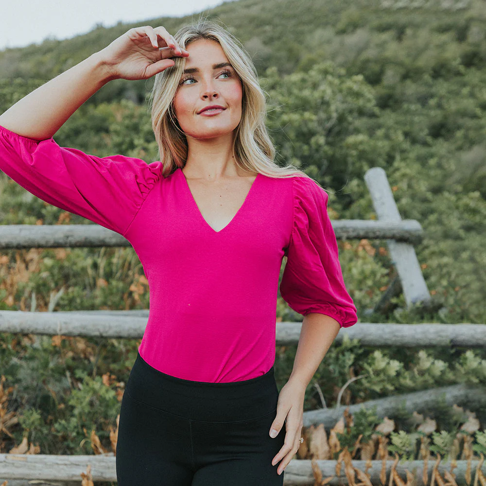 Georgie Bodysuit (Fuschia) - Image 8