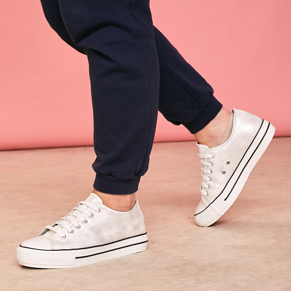 Gino Trainers (Silver) - Image 2