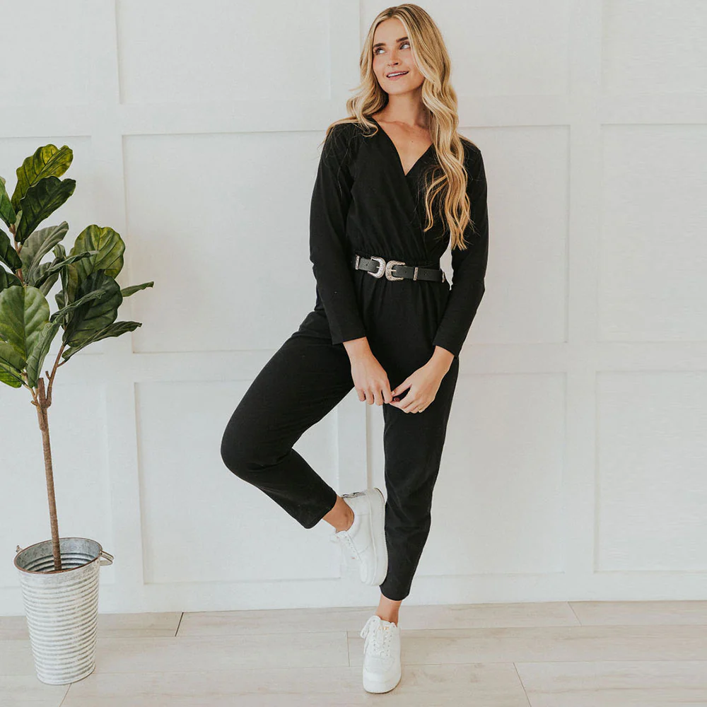 GiGi Jumpsuit (Black) - Image 2