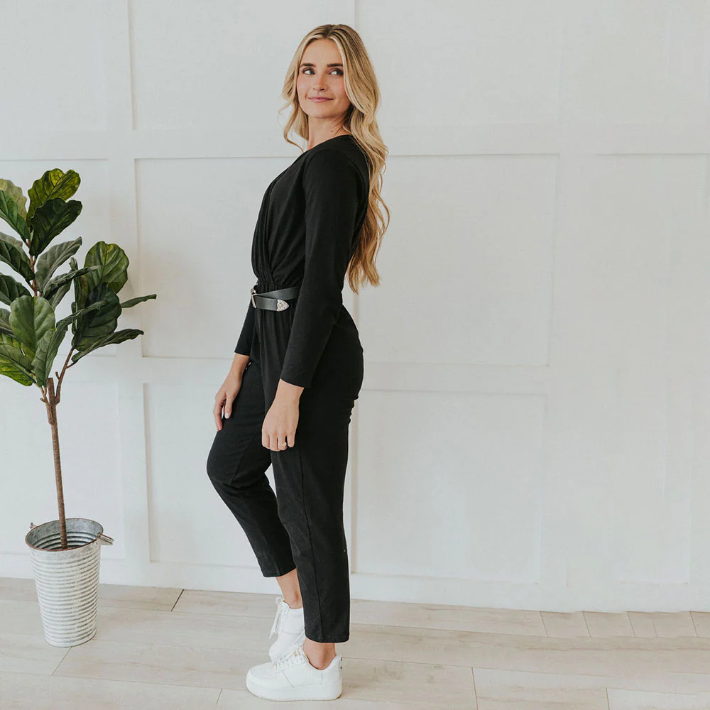 GiGi Jumpsuit (Black) - Image 3