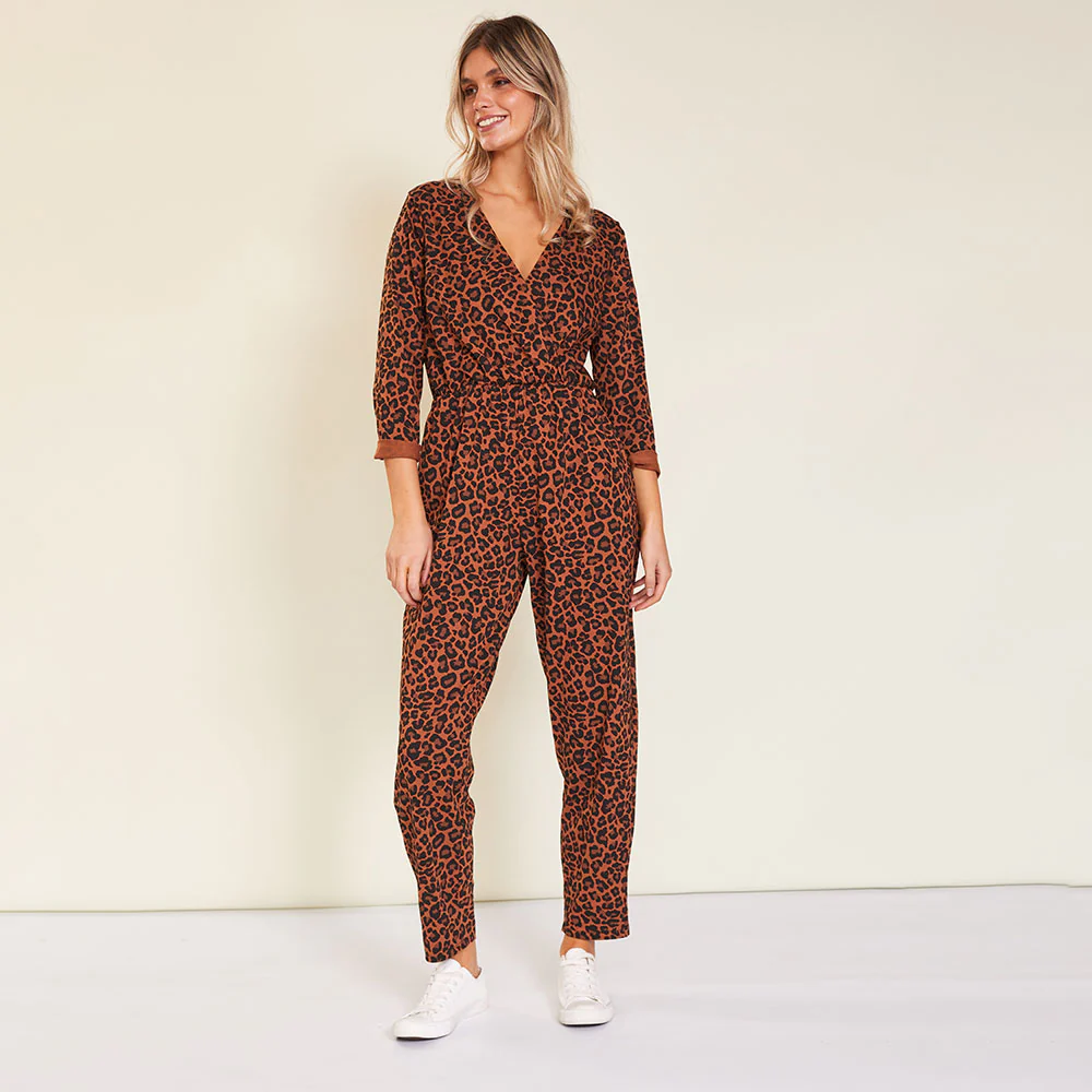 GiGi Jumpsuit (Leopard) - Image 2