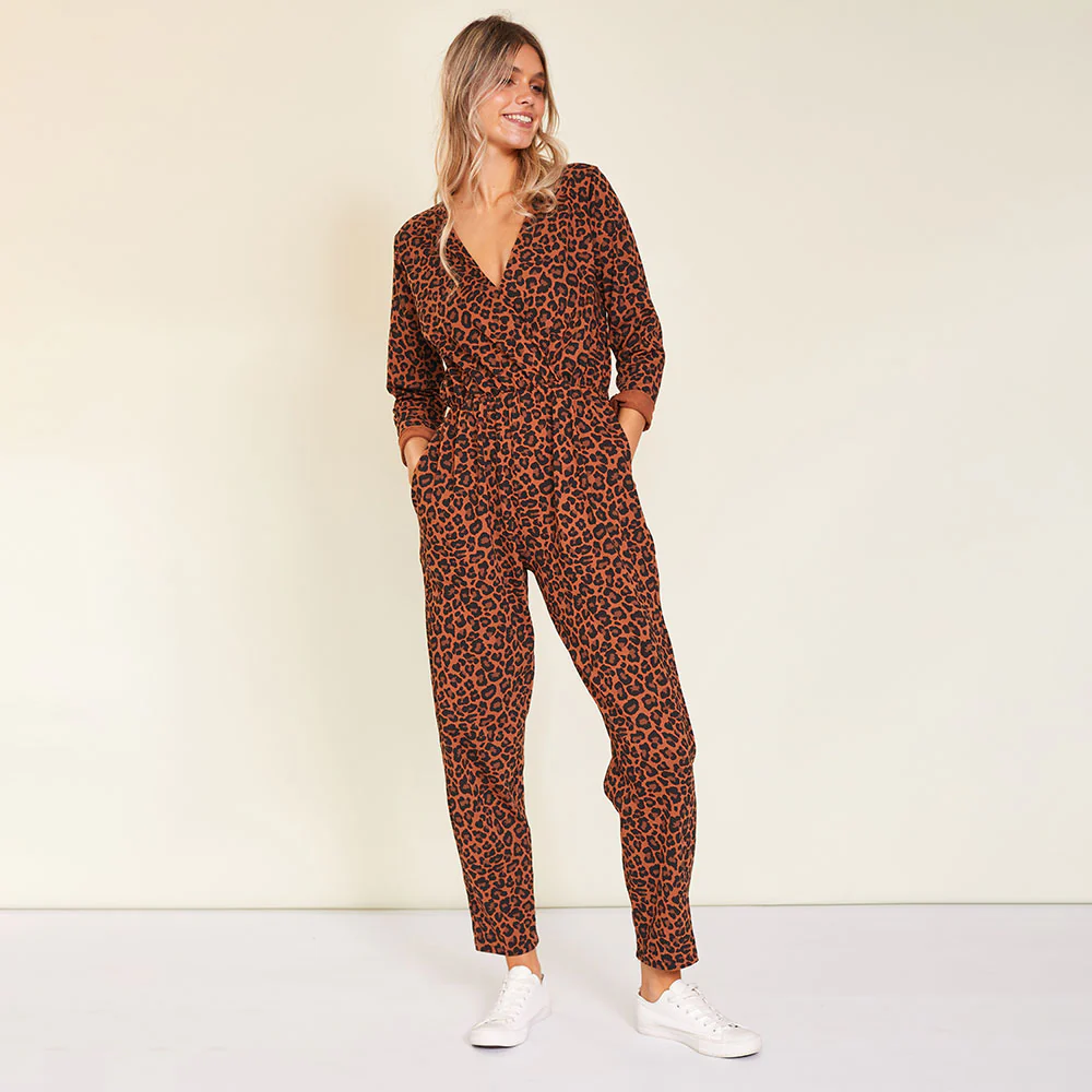 GiGi Jumpsuit (Leopard) - Image 4