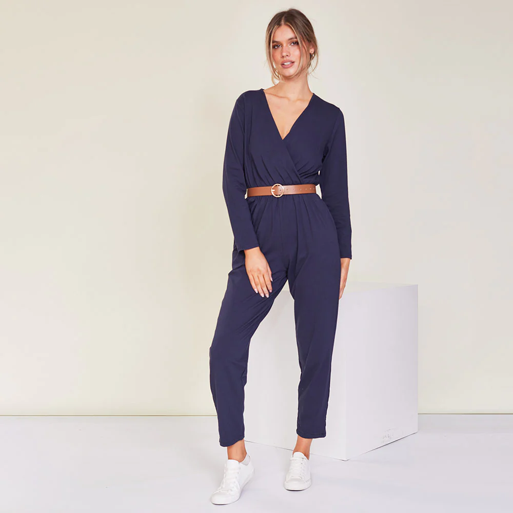 GiGi Jumpsuit (Navy) - Image 4