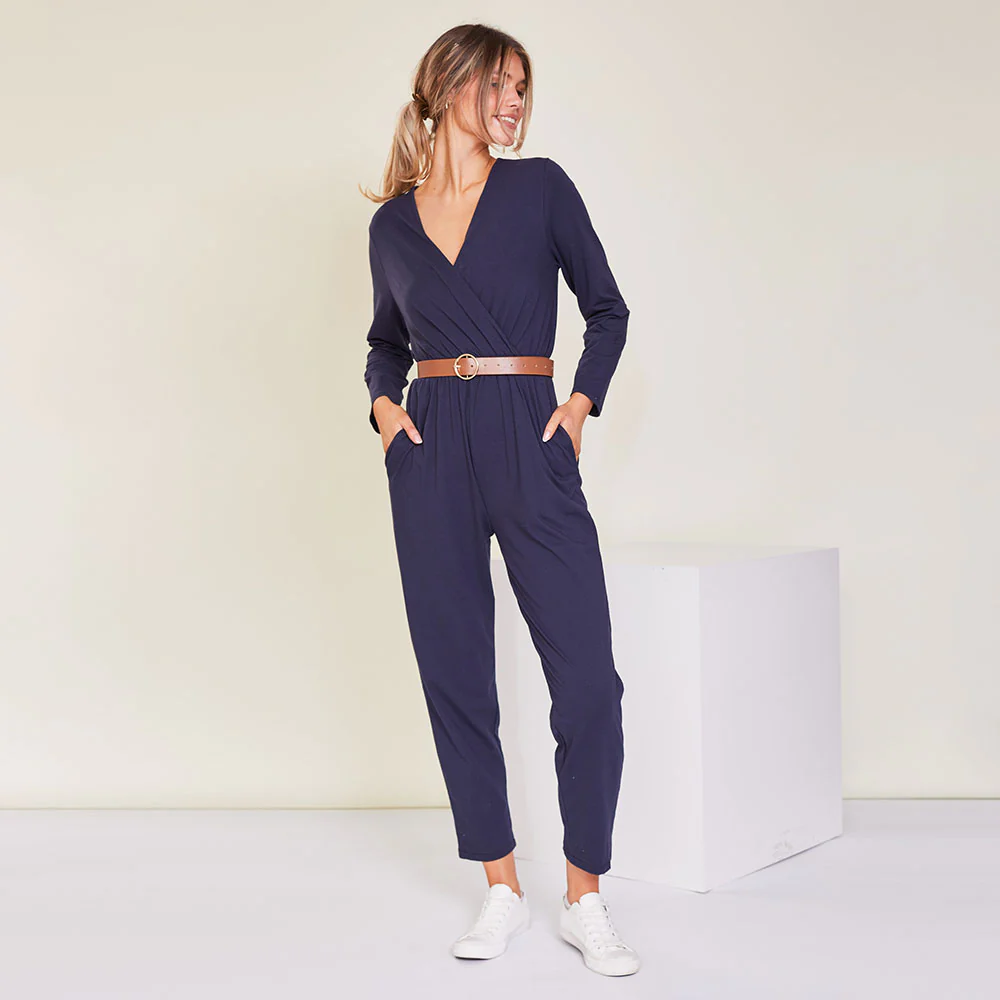 GiGi Jumpsuit (Navy) - Image 5