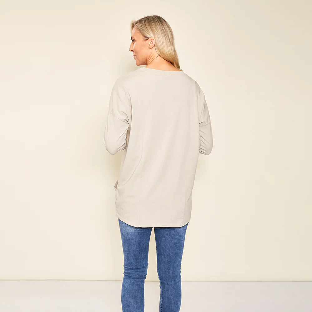 Gigi Top (Oat) - Image 8