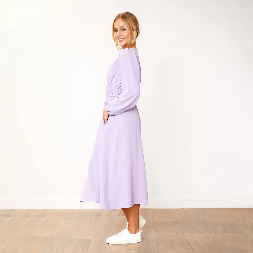 Gina Dress (Lilac) - Image 13