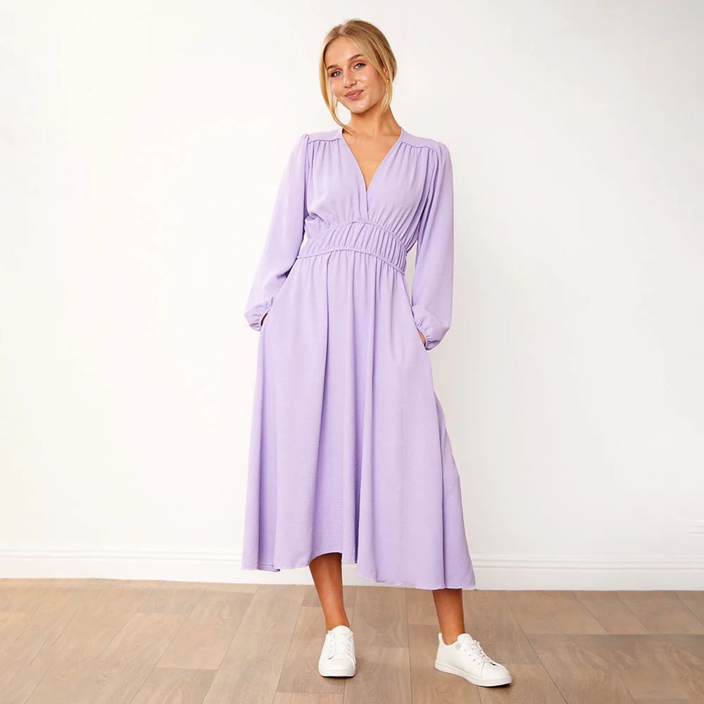 Gina Dress (Lilac) - Image 4