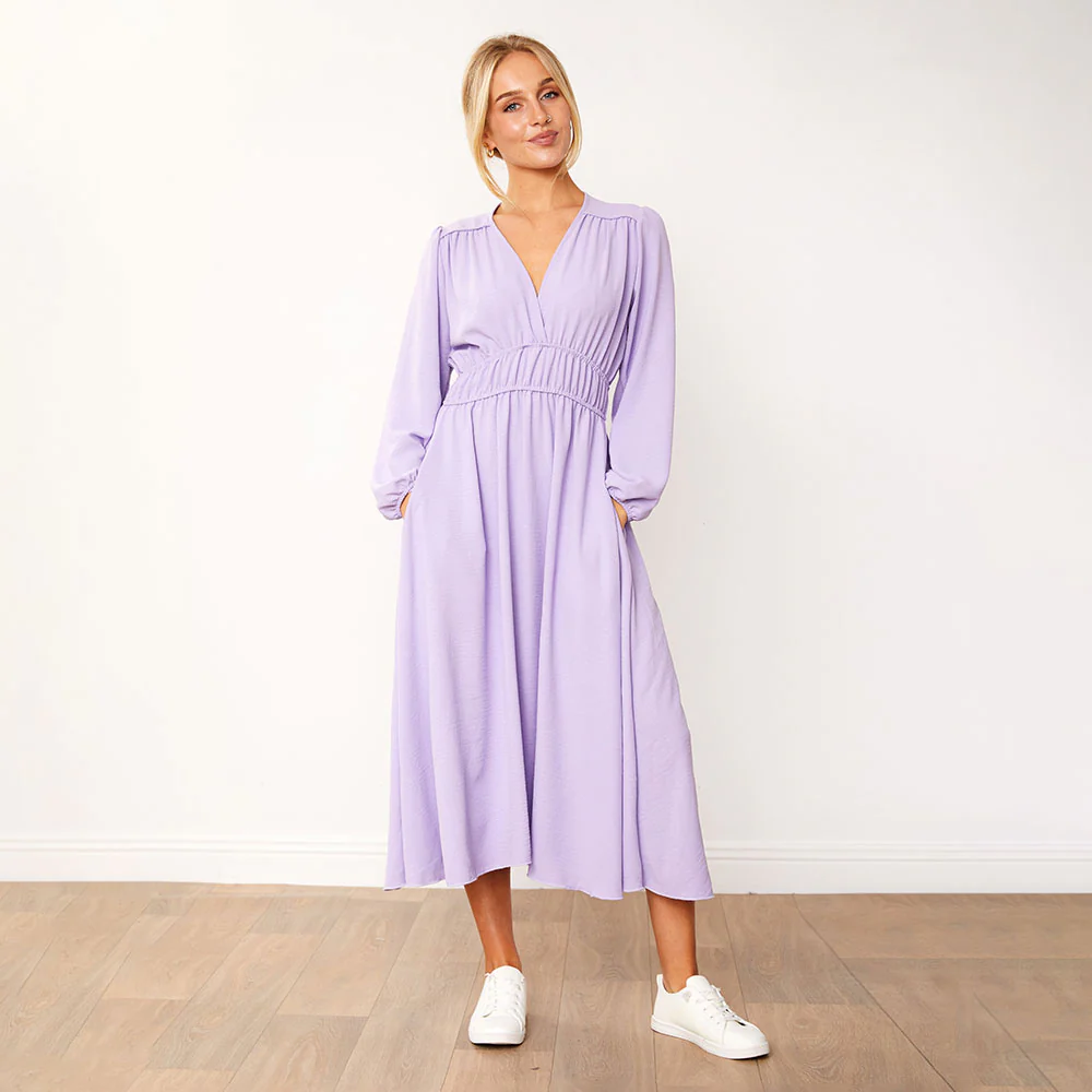 Gina Dress (Lilac) - Image 5