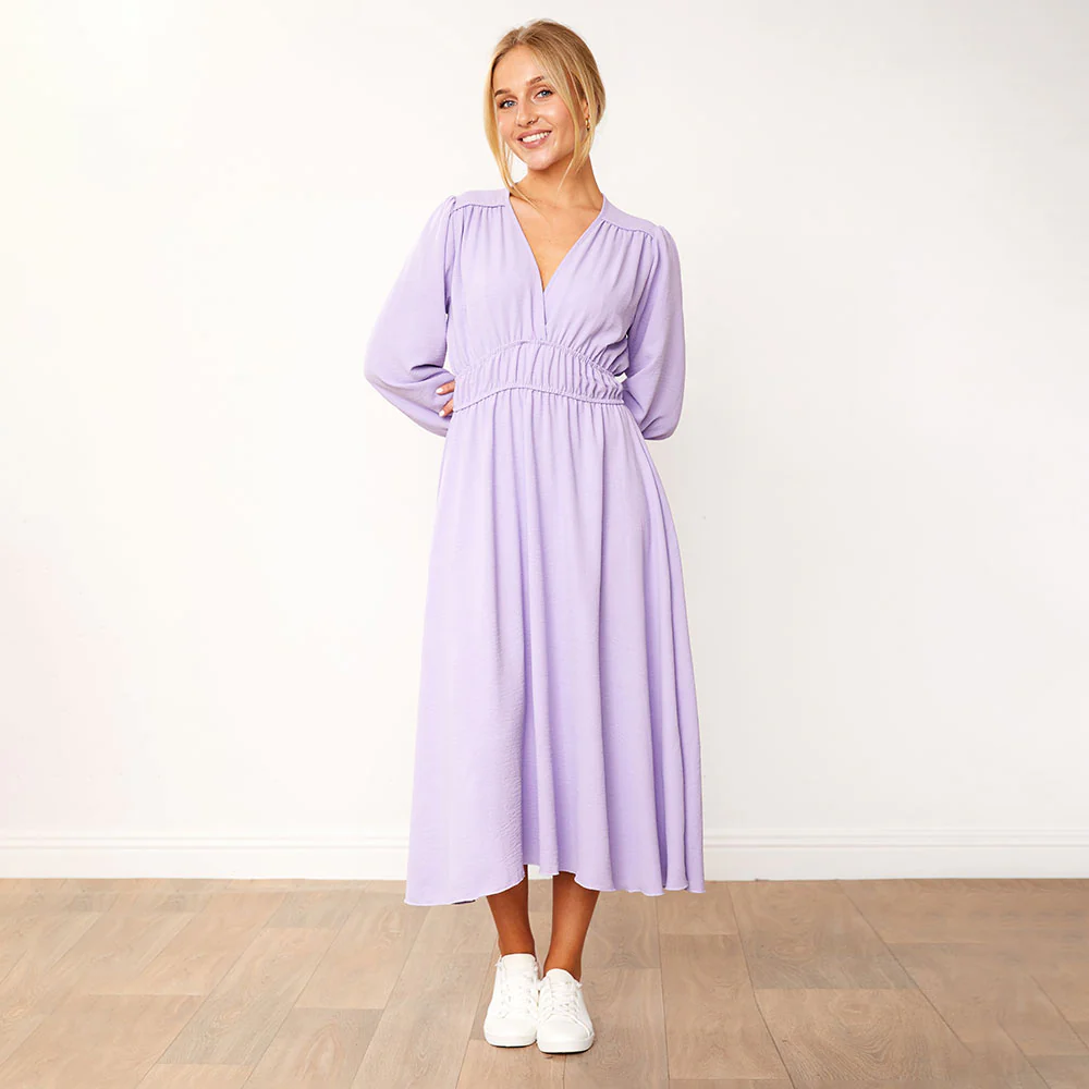 Gina Dress (Lilac) - Image 8