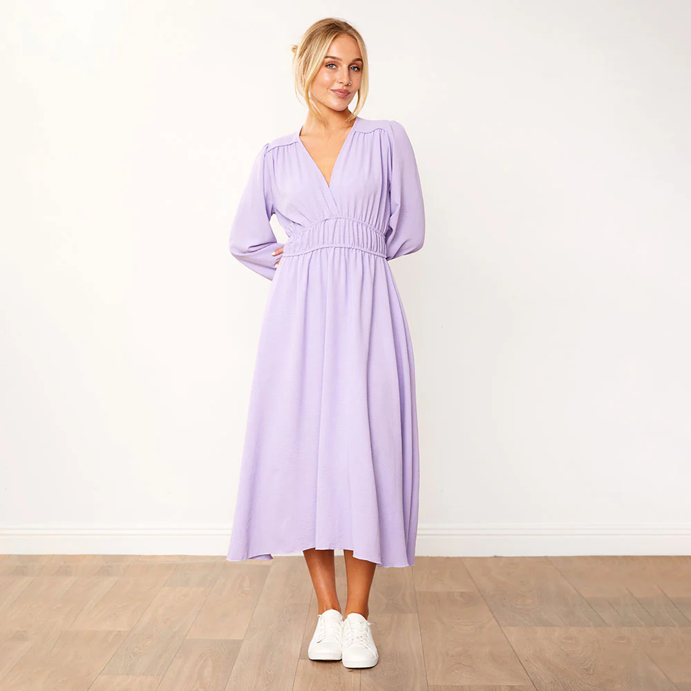 Gina Dress (Lilac) - Image 9