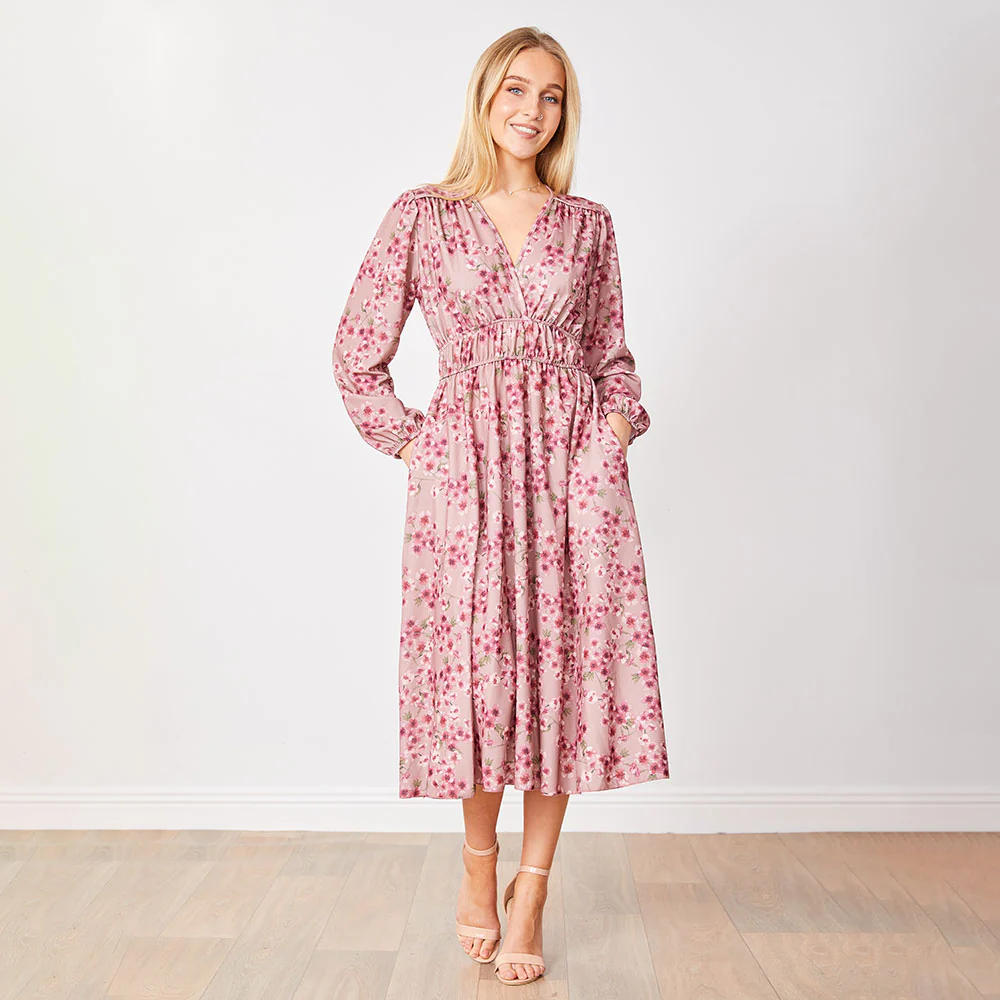 Gina Dress (Pink Floral) - Image 2