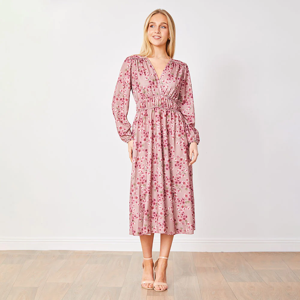 Gina Dress (Pink Floral) - Image 7