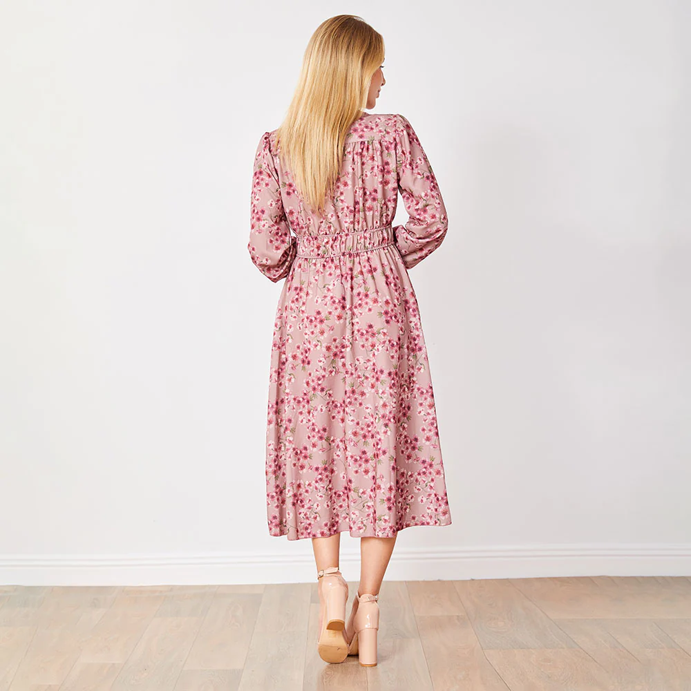 Gina Dress (Pink Floral) - Image 9