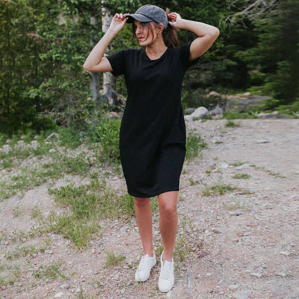 Grace Ponytail Cap (Black) - Image 11