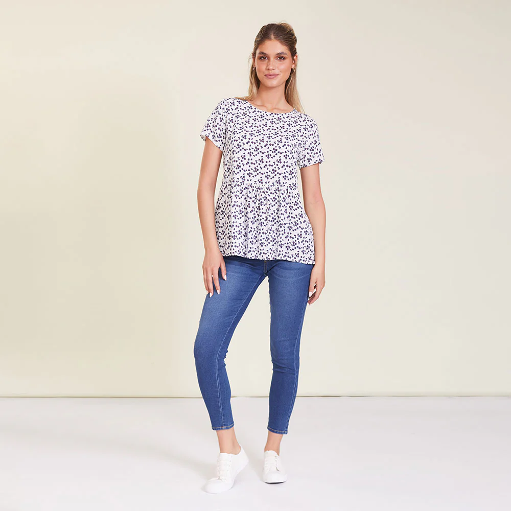 Grace Top (White Floral) - Image 4