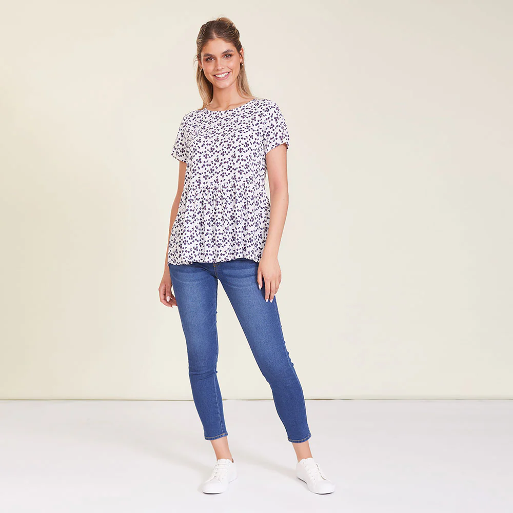 Grace Top (White Floral) - Image 6