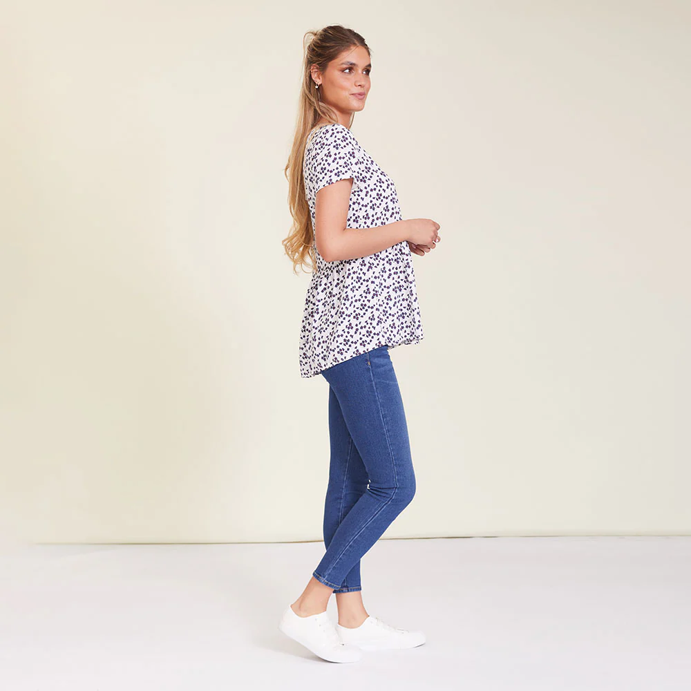 Grace Top (White Floral) - Image 8