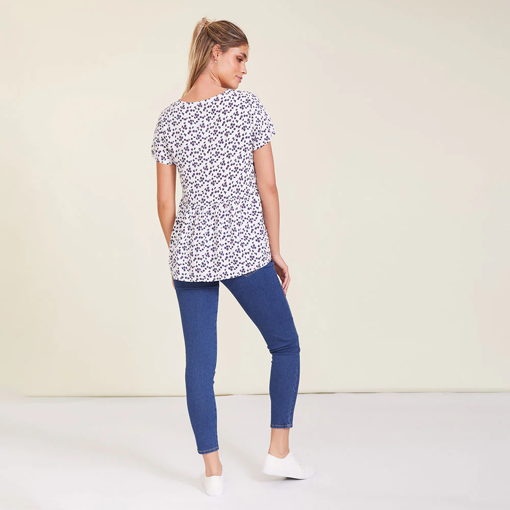 Grace Top (White Floral) - Image 9