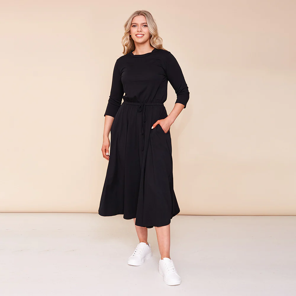 Gracie Dress (Black) - Image 15
