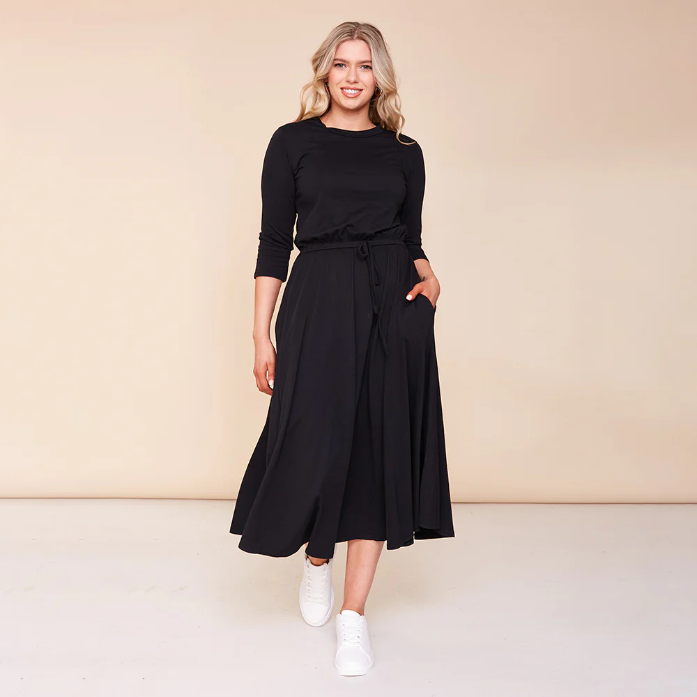 Gracie Dress (Black) - Image 17