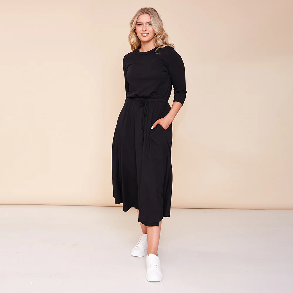 Gracie Dress (Black) - Image 18