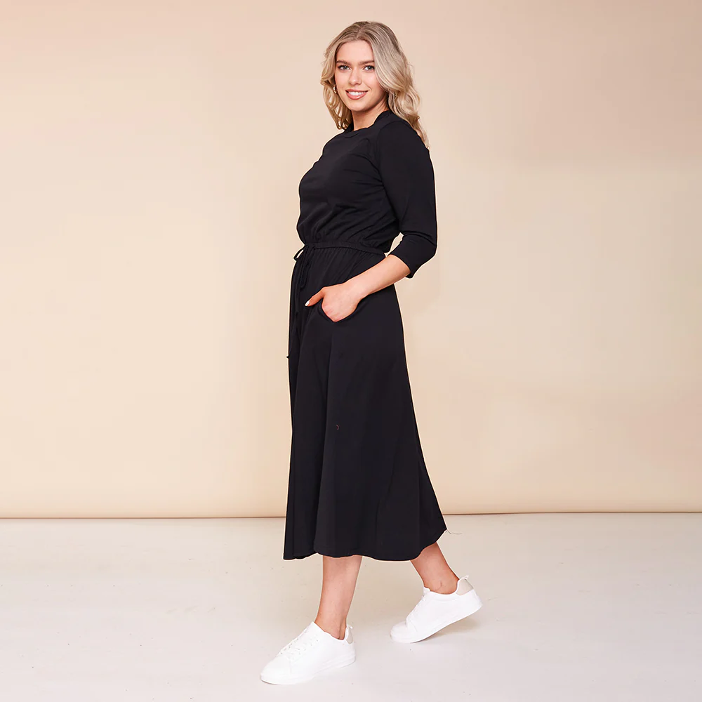 Gracie Dress (Black) - Image 2