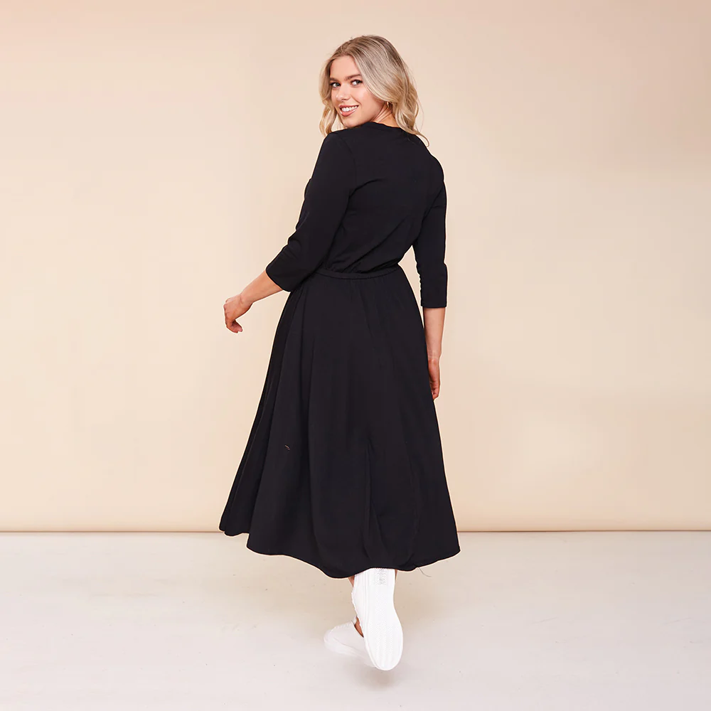 Gracie Dress (Black) - Image 3