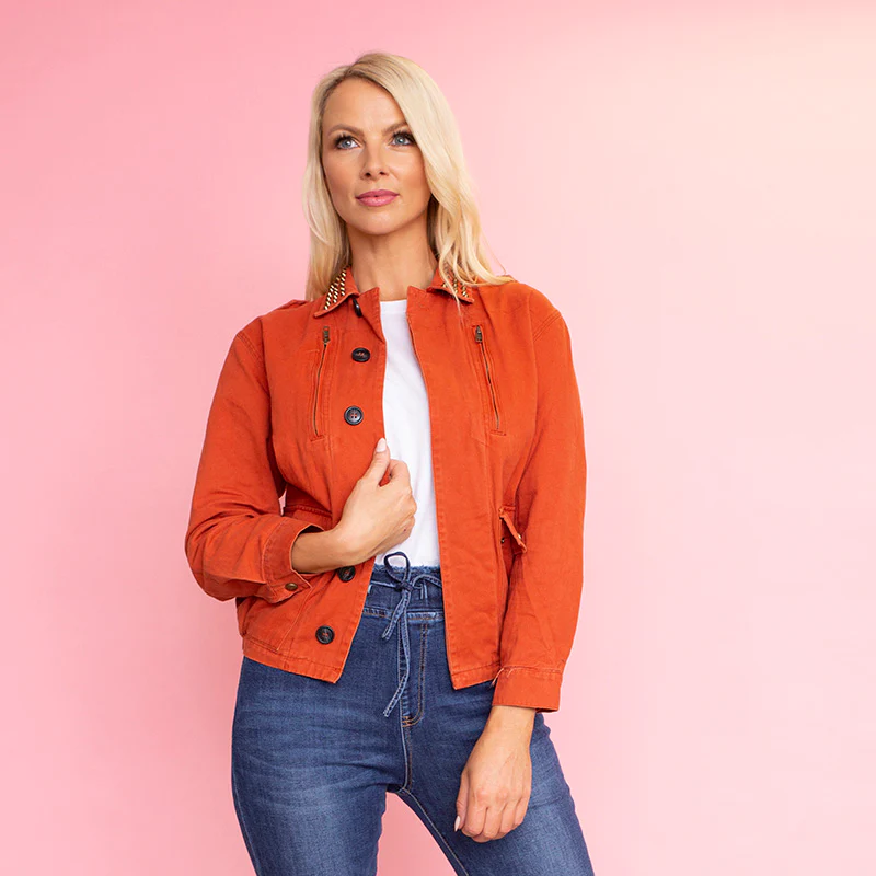 Natalia Jacket (Burnt Orange)