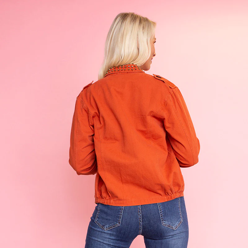 Natalia Jacket (Burnt Orange) - Image 2