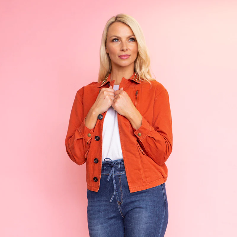 Natalia Jacket (Burnt Orange) - Image 5