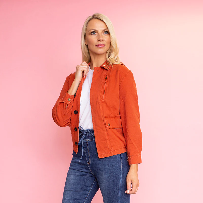 Natalia Jacket (Burnt Orange) - Image 6