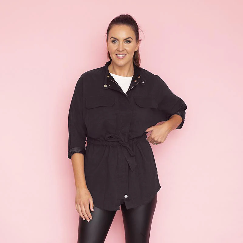 Hally Jacket (Black) - Image 4