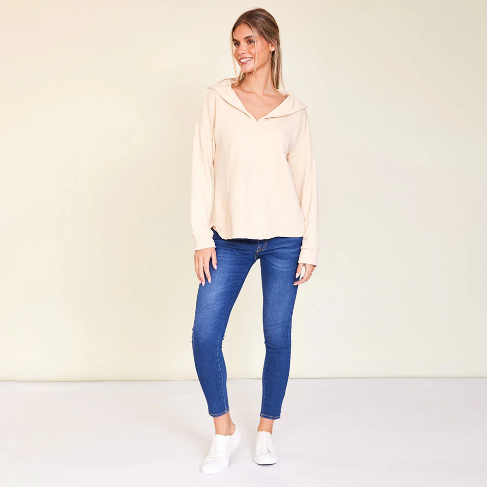 Hailey Jumper (Beige) - Image 6