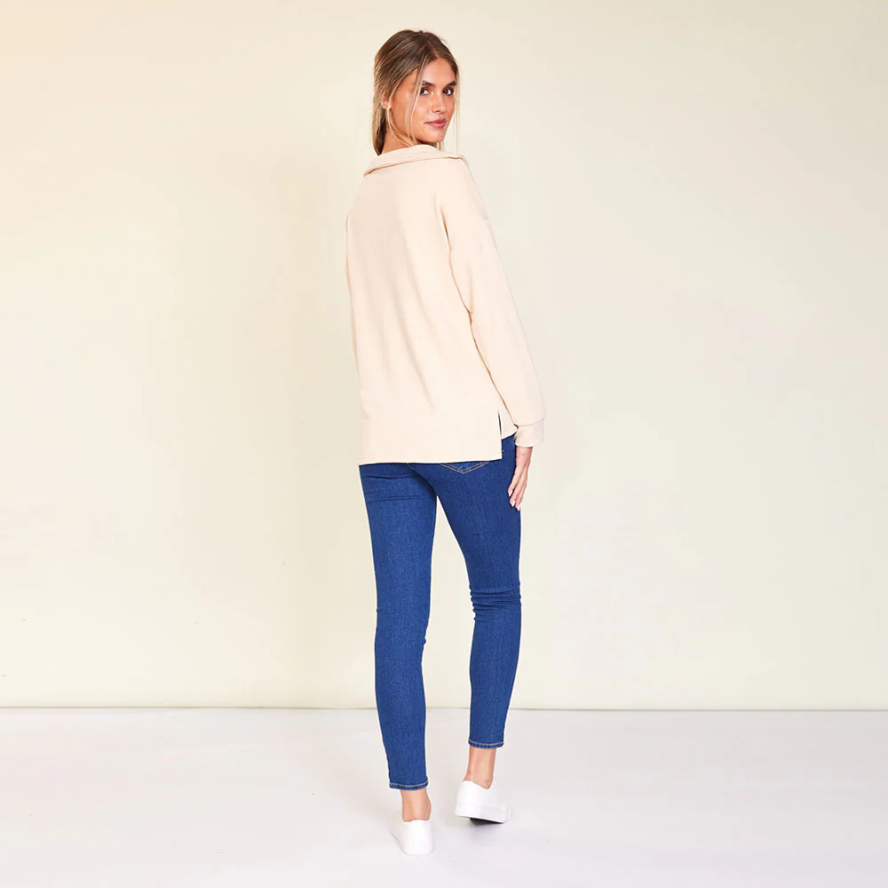 Hailey Jumper (Beige) - Image 8
