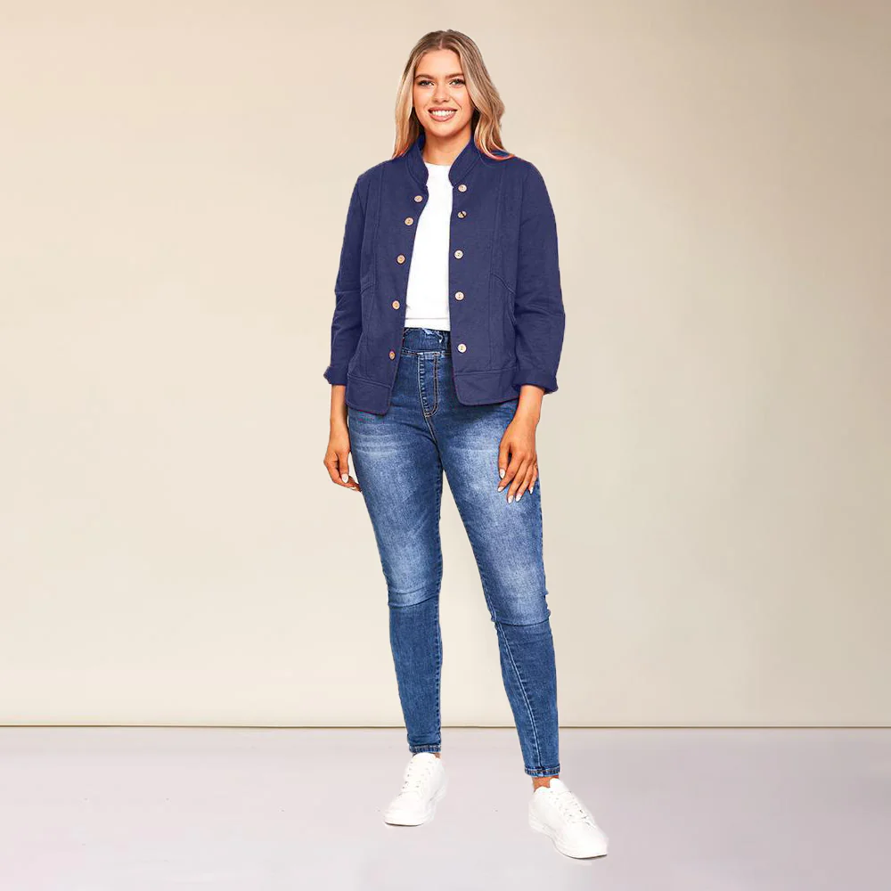 Hailey Jacket (Navy) - Image 2