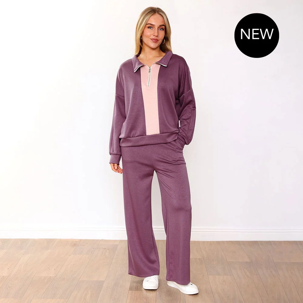Hallie Tracksuit (Mauve/Pink) - Image 10