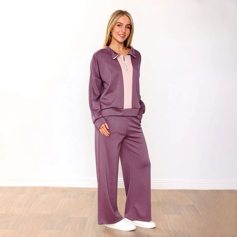 Hallie Tracksuit (Mauve/Pink) - Image 6