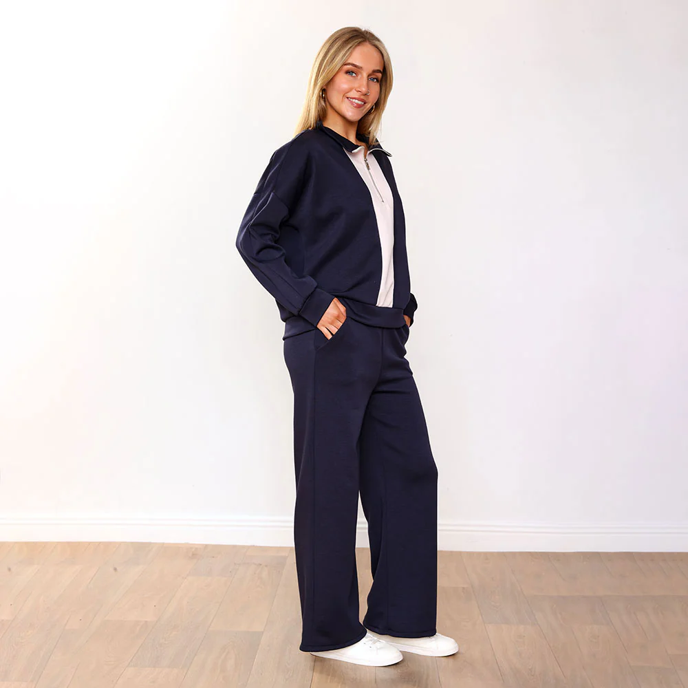 Hallie Tracksuit (Navy/Pink) - Image 7