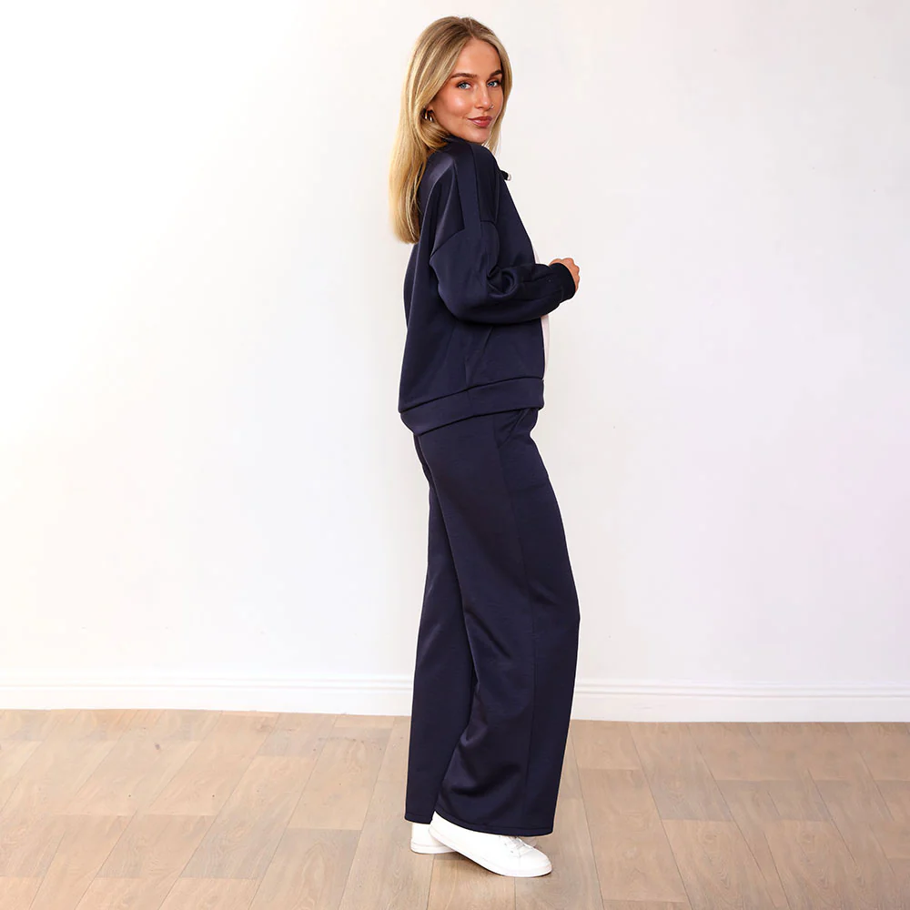 Hallie Tracksuit (Navy/Pink) - Image 8
