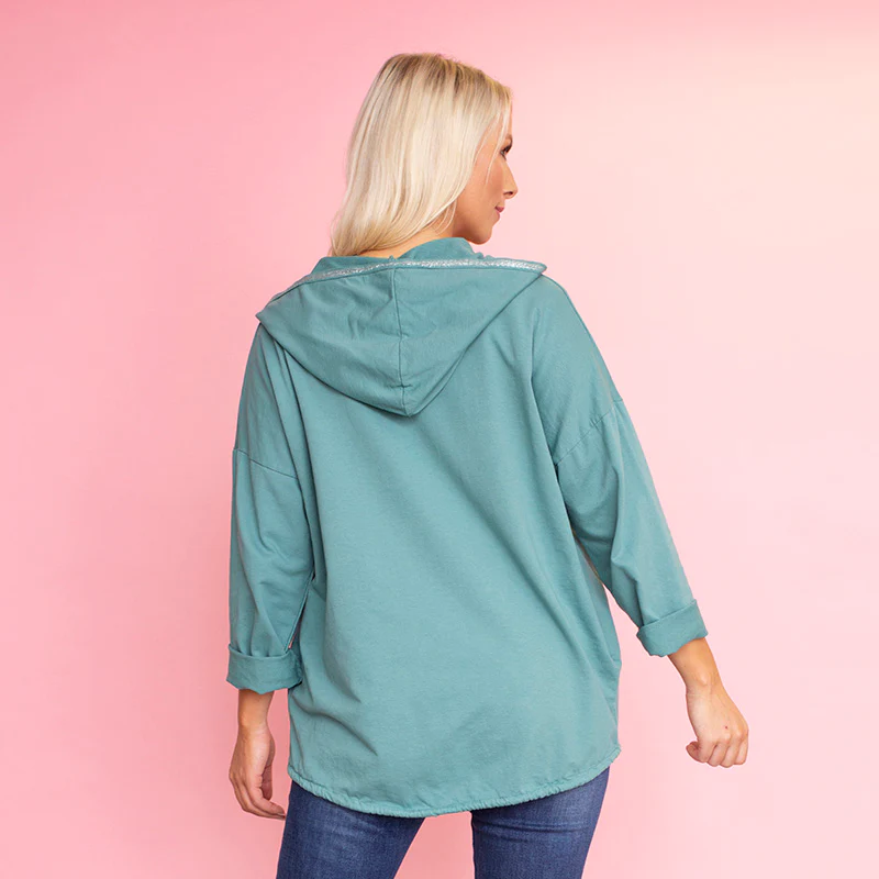 Hannah Hoody (Teal) - Image 3
