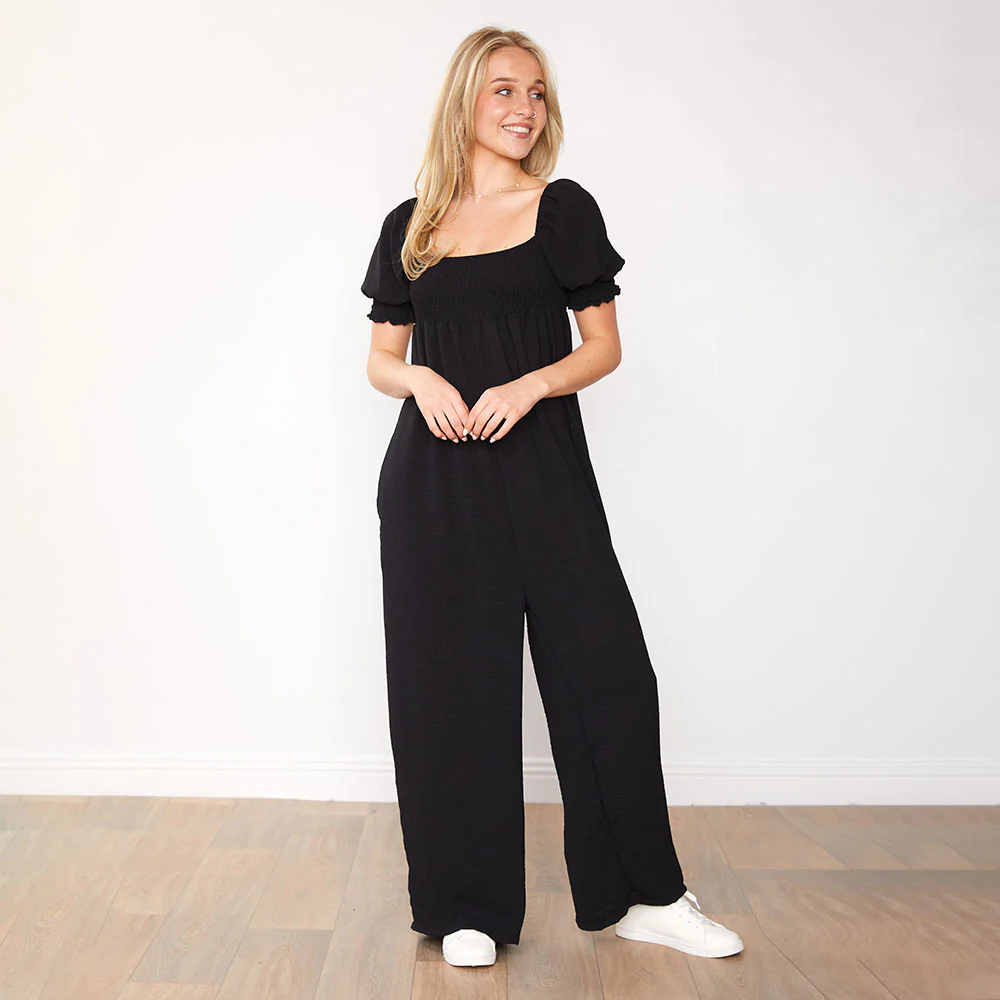 Harly Jumpsuit (Black) - Image 4