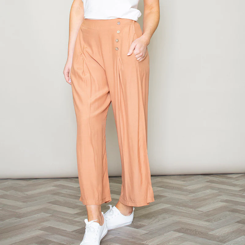 Harper High Wasited Trousers Nude - Image 5